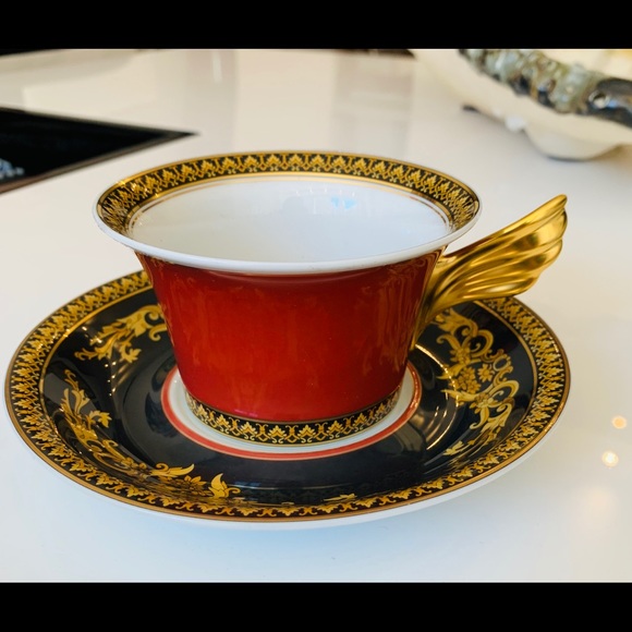 Versace Rosenthal, Medusa Red Tea set SOLD - Picture 7 of 11